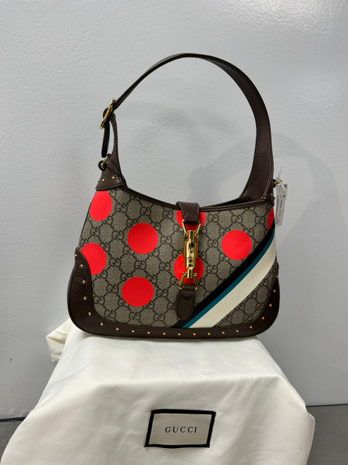 Vist Large View of Product Image Which is Used Gucci Small Leather Handbag