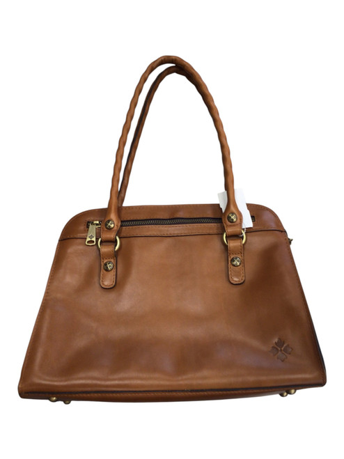 Vist Large View of Product Image Which is Used Patricia Nash Large Leather Handbag