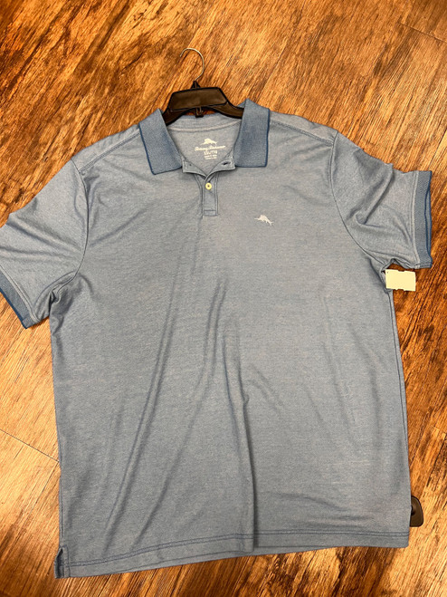 Vist Large View of Product Image Which is Used Tommy Bahama Mens Short Sleeve Top 2X/18-18.5