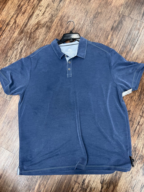 Vist Large View of Product Image Which is Used Tommy Bahama Mens Short Sleeve Top 2X/18-18.5