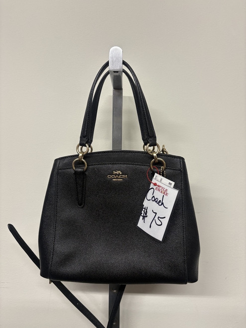 Vist Large View of Product Image Which is Used Coach Large Leather Handbag