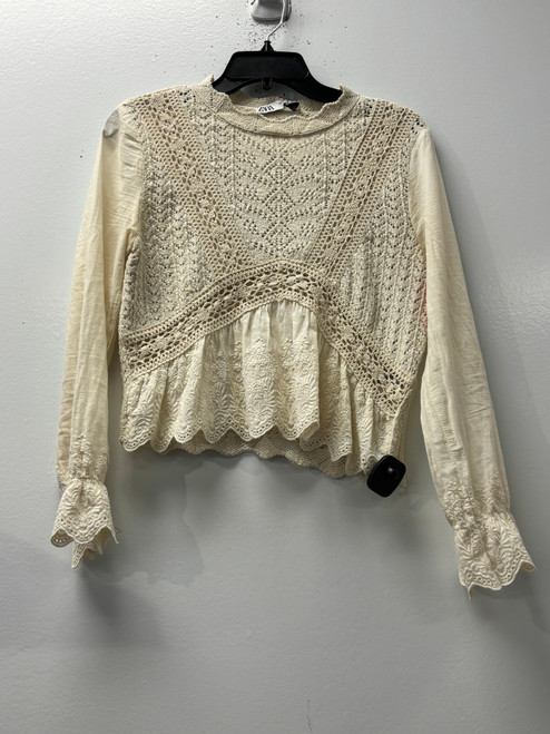Vist Large View of Product Image Which is Used Zara Long Sleeve Top S-4/6
