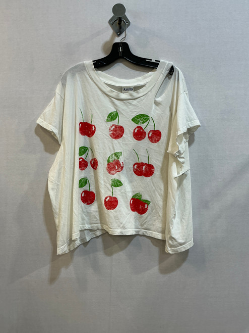 Vist Large View of Product Image Which is Used Unbranded Short Sleeve Top 2X-20