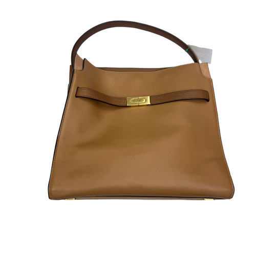 Vist Large View of Product Image Which is Used Tory Burch Large Leather Handbag