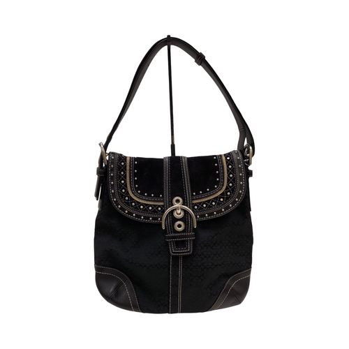 Vist Large View of Product Image Which is Used Coach Large Leather Handbag