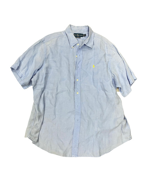 Vist Large View of Product Image Which is Used Ralph Lauren Mens Short Sleeve Top 2X/18-18.5
