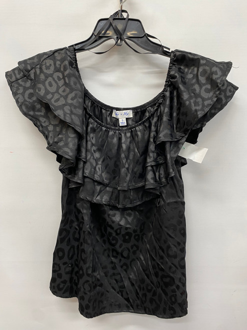 Vist Large View of Product Image Which is Used She + Sky Short Sleeve Top S-4/6