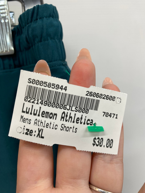 Vist Large View of Product Image Which is Used Lululemon Athletica Mens Athletic Shorts XL