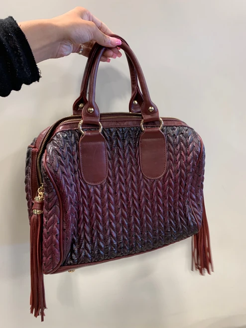 Vist Large View of Product Image Which is Used Unbranded Large Leather Handbag