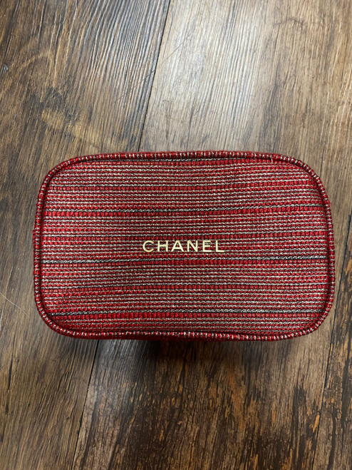 Vist Large View of Product Image Which is Used Chanel holiday makeup Wristlet