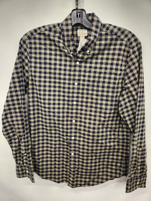 Vist Large View of Product Image Which is Used J. Crew Mens Long Sleeve Top L/16-16.5