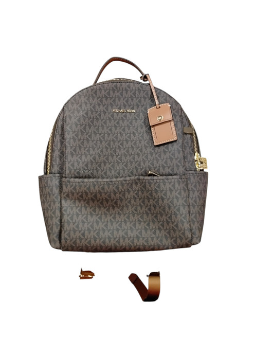 Vist Large View of Product Image Which is Used Michael Michael Kors Large Leather Handbag