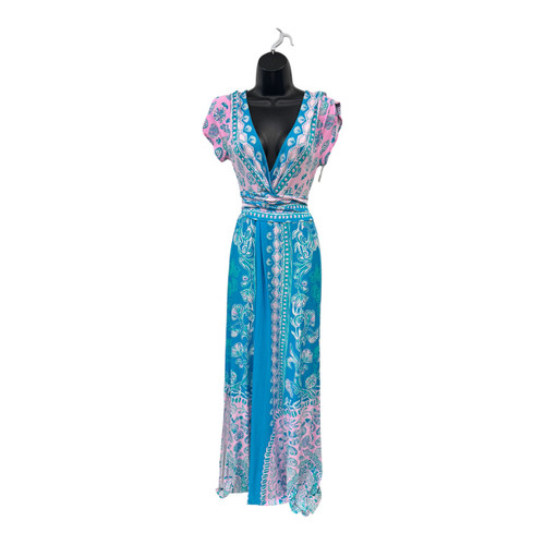 Vist Large View of Product Image Which is Used Lilly Pulitzer Long Dress F M-8/10
