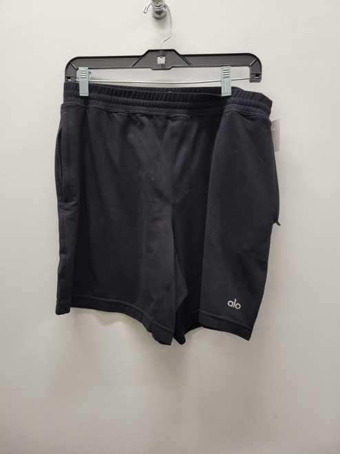 Vist Large View of Product Image Which is Used  Black Alo Yoga Mens Shorts M