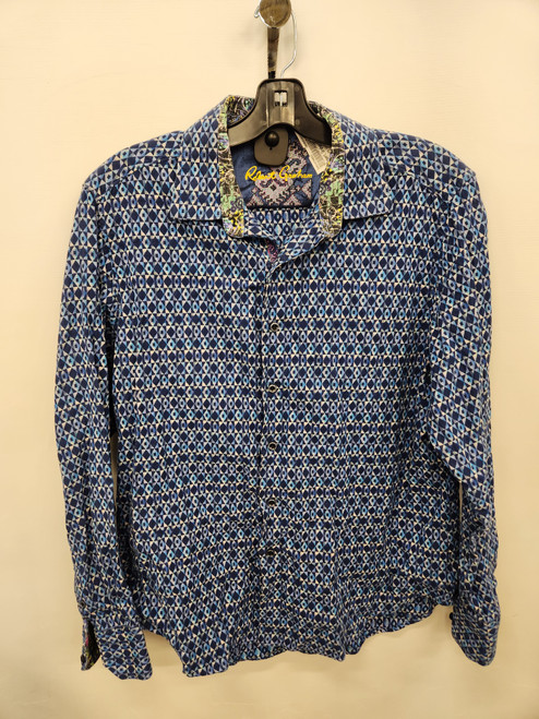 Vist Large View of Product Image Which is Used Robert Graham Mens Long Sleeve Top XL/17-17.5
