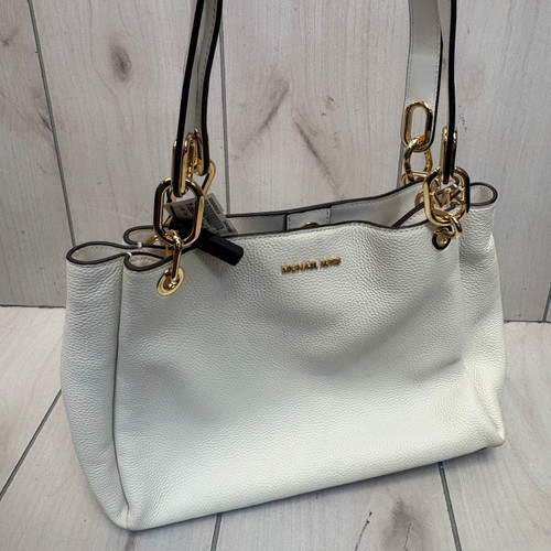 Vist Large View of Product Image Which is Used Michael Michael Kors Large Leather Handbag