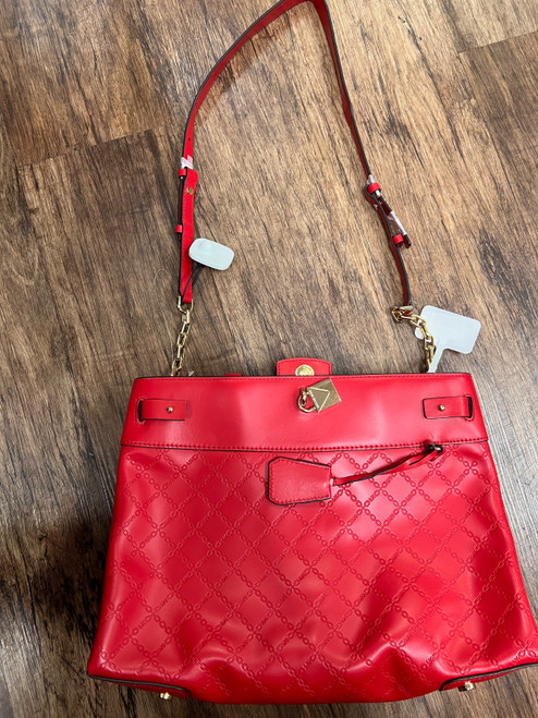 Vist Large View of Product Image Which is Used Michael Michael Kors Large Leather Handbag