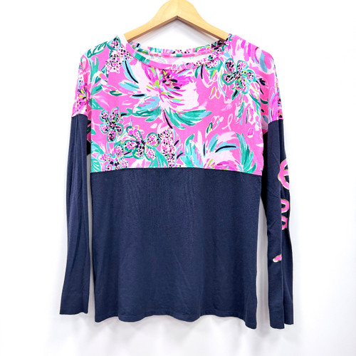 Vist Large View of Product Image Which is Used Lilly Pulitzer Long Sleeve Top S-4/6