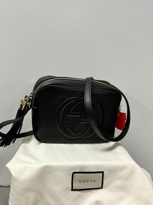 Vist Large View of Product Image Which is Used Gucci Small Leather Handbag