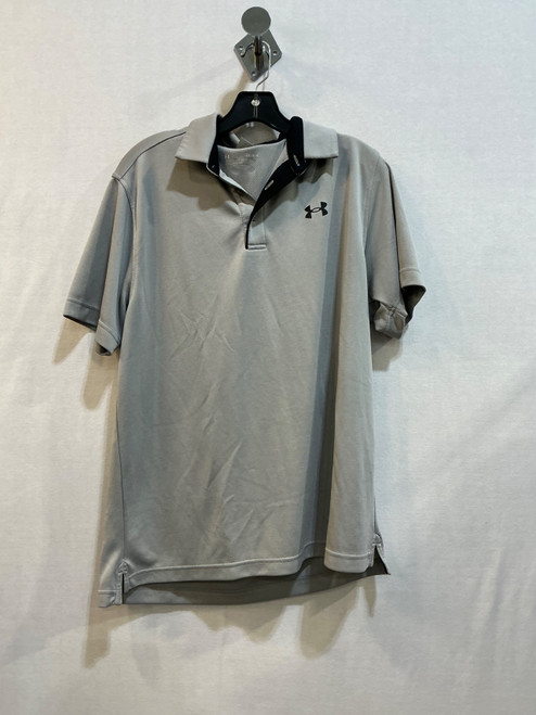 Vist Large View of Product Image Which is Used Under Armour Mens Short Sleeve Top L/16-16.5