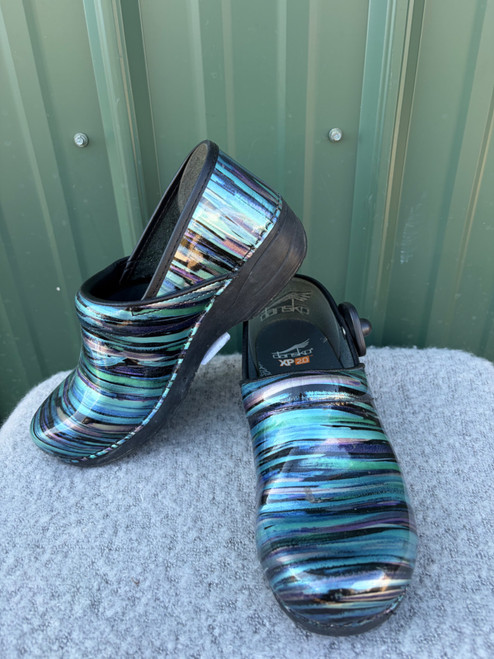 Vist Large View of Product Image Which is Used Dansko Clogs 8.5