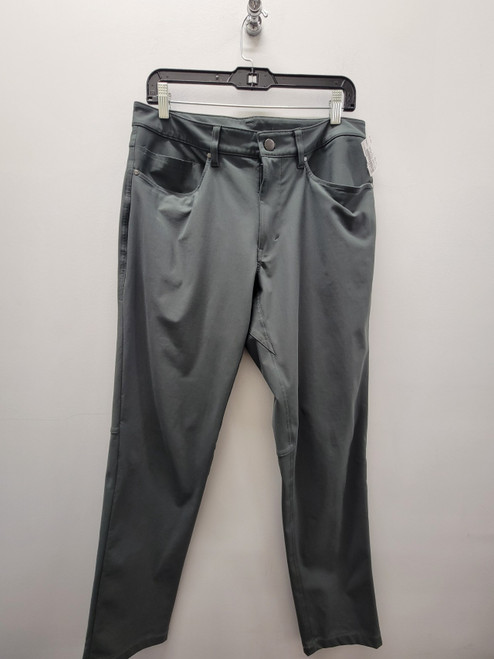 Vist Large View of Product Image Which is Used Green Lululemon Athletica Mens Athletic Pant 32W