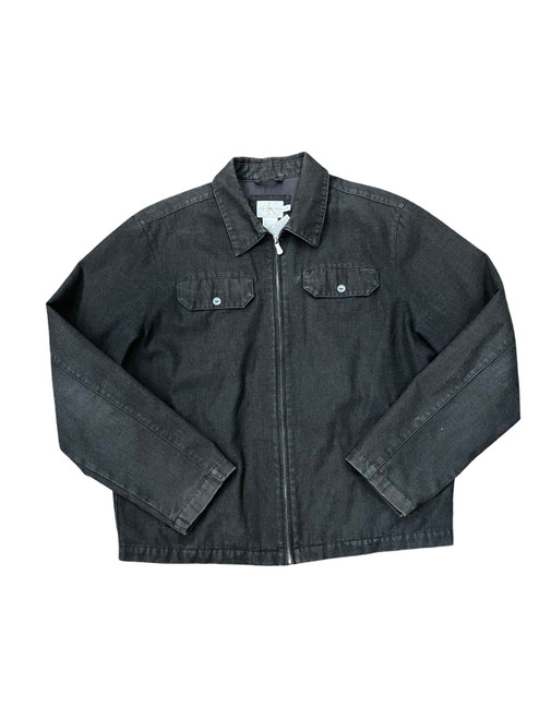 Vist Large View of Product Image Which is Used Calvin Klein Jeans Mens Denim Jacket L