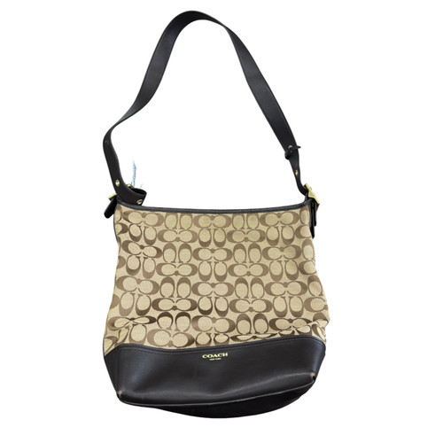 Vist Large View of Product Image Which is Used Coach Large Leather Handbag