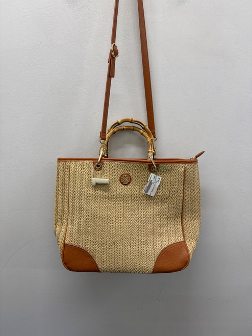 Vist Large View of Product Image Which is Used Tan Sam And Libby Small Handbag