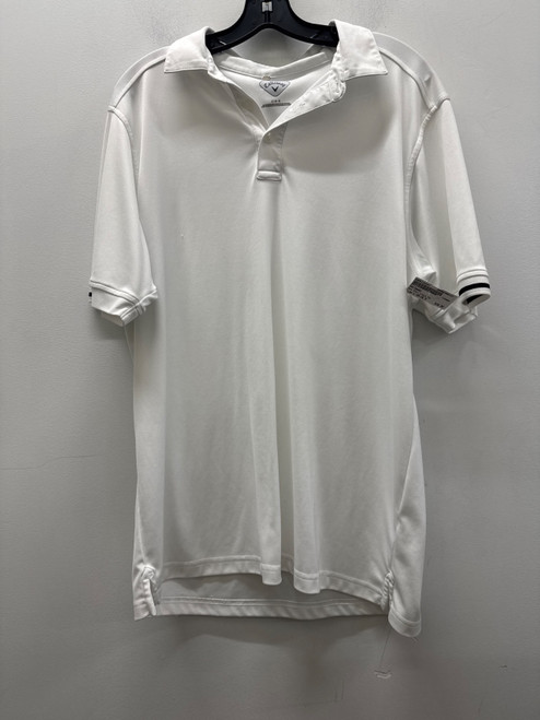 Vist Large View of Product Image Which is Used White Callaway Mens Short Sleeve Top L/16-16.5