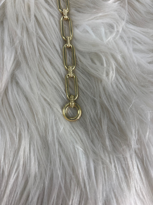 Vist Large View of Product Image Which is Used lagos 18kt elongate Bracelet