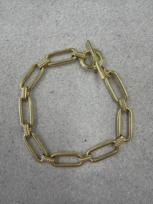 Vist Large View of Product Image Which is Used lagos 18kt elongate Bracelet