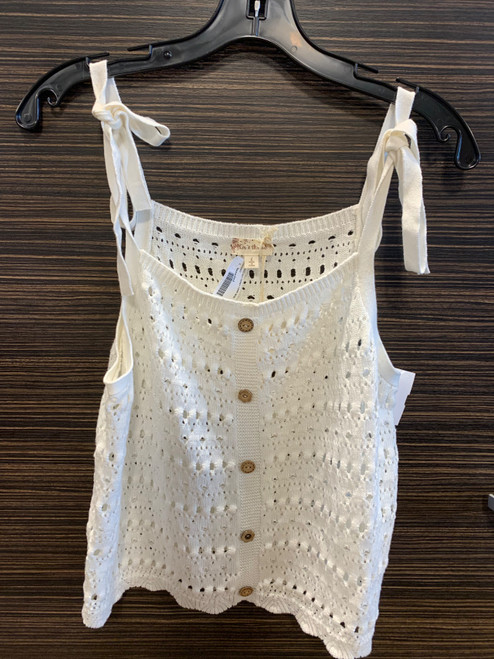 Vist Large View of Product Image Which is Used Hem & Thread Tank Top L-12/14