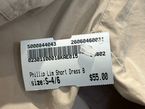 Vist Large View of Product Image Which is Used Unbranded Short Dress B S-4/6