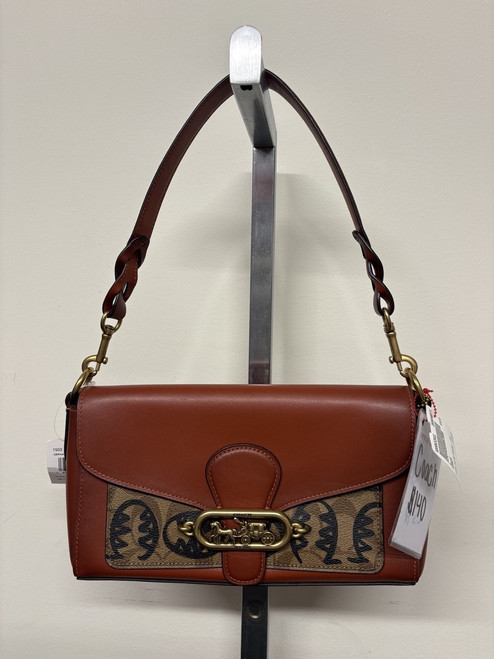 Vist Large View of Product Image Which is Used Coach Large Leather Handbag
