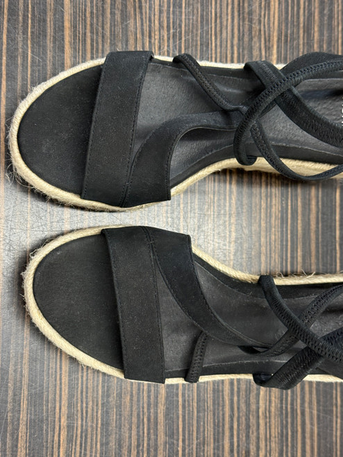 Vist Large View of Product Image Which is Used Eileen Fisher Wedge Sandals 5.5