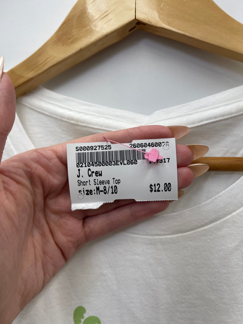 Vist Large View of Product Image Which is Used J. Crew Short Sleeve Top M-8/10