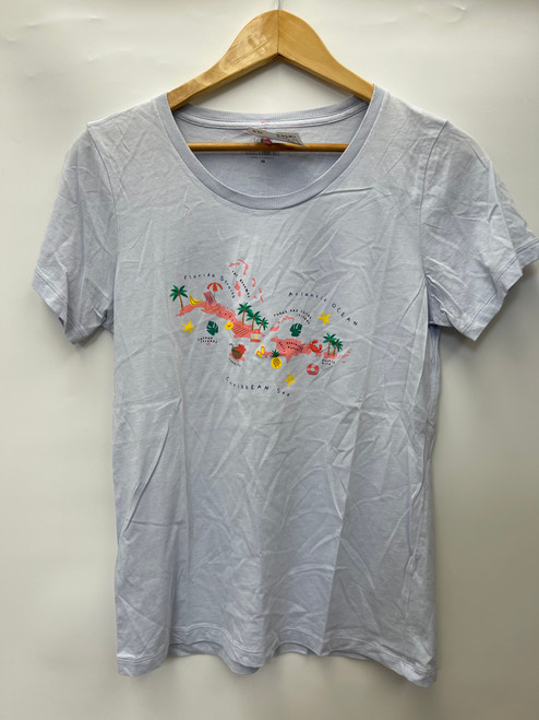 Vist Large View of Product Image Which is Used J. Crew Short Sleeve Top M-8/10