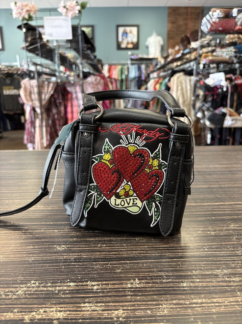 Vist Large View of Product Image Which is Used Ed Hardy Small Handbag