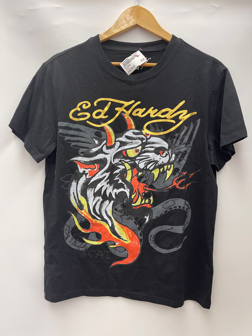 Vist Large View of Product Image Which is Used Ed Hardy T-Shirt M-8/10