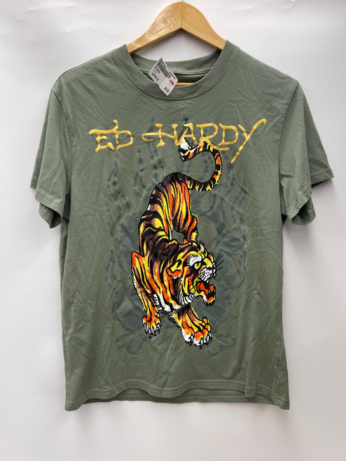 Vist Large View of Product Image Which is Used Ed Hardy T-Shirt M-8/10