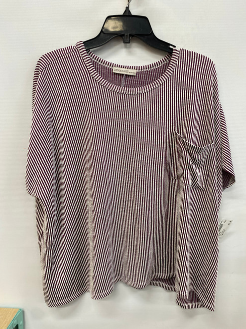 Vist Large View of Product Image Which is Used Zenana Short Sleeve Top S-4/6