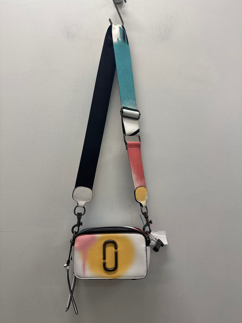 Vist Large View of Product Image Which is Used Colourful Marc Jacobs Small Leather Handbag