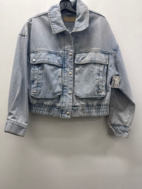 Vist Large View of Product Image Which is Used Blue Blank NYC Denim Jacket S-4/6