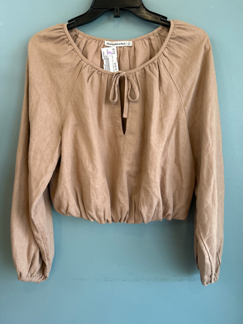 Vist Large View of Product Image Which is Used Abercrombie Long Sleeve Top S-4/6