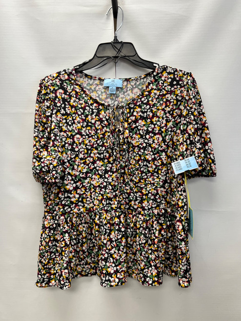 Vist Large View of Product Image Which is Used Cece By Cynthia Steffe Short Sleeve Top M-8/10