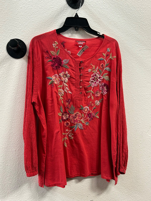 Vist Large View of Product Image Which is Used Johnny Was Long Sleeve Top 2X-20