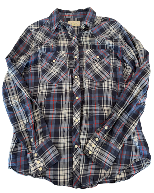 Vist Large View of Product Image Which is Gently used mens long sleeve top M/15-15.5