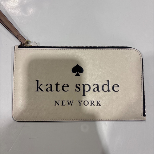 Vist Large View of Product Image Which is Used Kate Spade New York Leather Wristlet