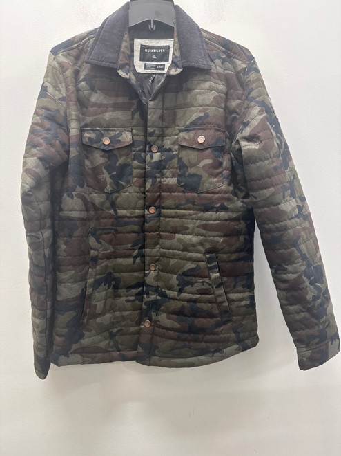 Vist Large View of Product Image Which is Used Green Quicksilver Men's Light Jacket S